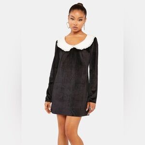 NEW Sister Jane Aquarius Scoop Neck Mini Dress Size Small Color Black White